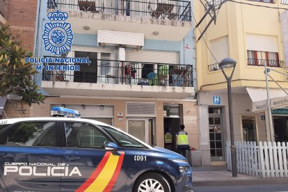 Imagen de la operación policial en Cambrils.