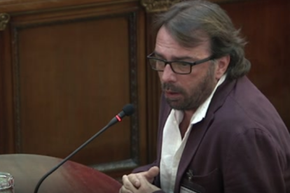 El secretari general de la UGT a Catalunya, Camil Ros, al Tribunal Suprem.