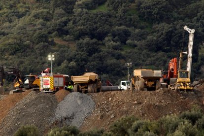 Durant aquesta matinada han excavat 33 metres del túnel