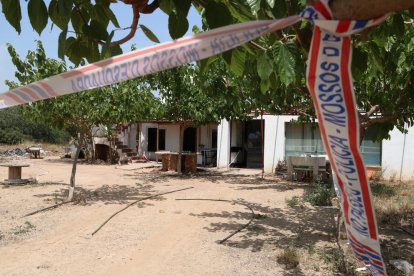 Plano general de la masía donde se produjo la pelea entre dos hombres en el municipio del Rourell.