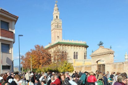 Les puntarires durant la Fira de l'Arboç.