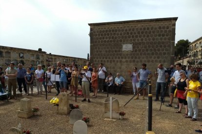 Espacio que el Fòrum de Tarragona por la Memoria quiere que sea dignificado por el Ayuntamiento.