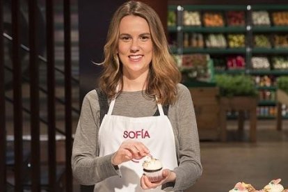 Imatge de Sofía Jiménez durant el seu pas per Masterchef