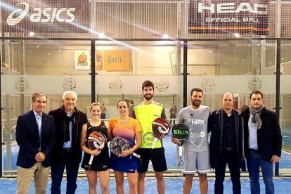 Els millors esportistes del torneig, després de disputar-lo.