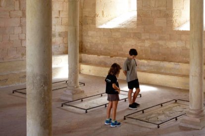 Imagen del interior del monasterio de Santes Creus. CEDIDA