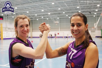 Laura Pascual i Cristina Peña del TGN Bàsquet participaran a l'All Star a Manresa.