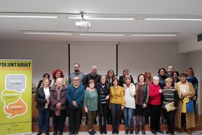 Imatge dels participants en el Voluntariat per la Llengua