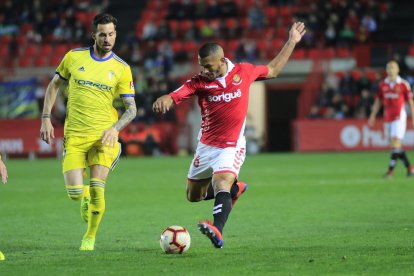 Luis Suárez, durant el Nàstic-Cádiz