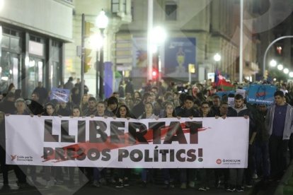 Manifestació del 8-N a Tarragona.