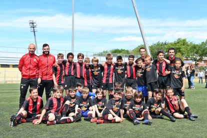 Los alevines y los benjamines celebran el campeonato