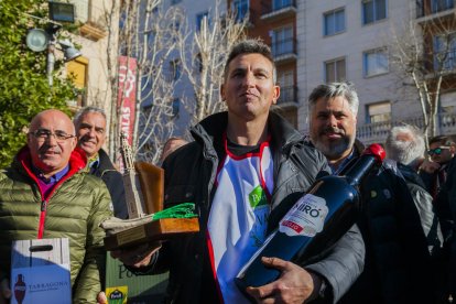 El ganador del concurso de comida de calçots