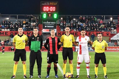 Vicandi Garrido va arbitrar el partit que el Mallorca va jugar a l'Estadi Municipal de Reus el desembre passat.