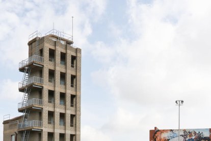 El estado actual del Parque de Bomberos de Reus.