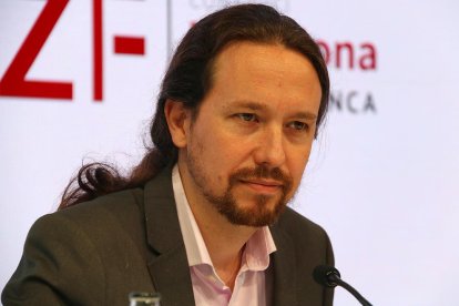 El líder de Podem, Pablo Iglesias.