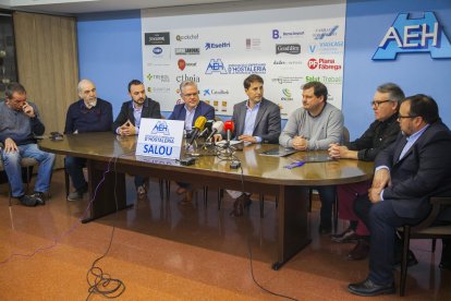 Imagen de la presentación de la nueva Associació d'Hostaleria de Salou.