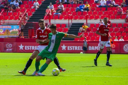 Eloy Gila fue uno de los tres exNàstic que jugaron al Nou Estadi