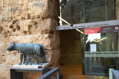 Imatge d'arxiu de l'entrada del Museu d'Història de Tarragona