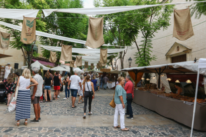 La Feria de Indianos de Torredembarra, ayer, en su segunda jornada.