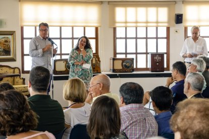 L'acte d'inauguració del passat dissabte al Museu de la Ràdio.