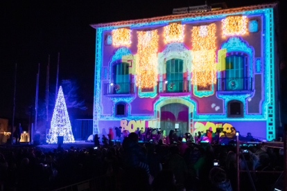 Imagen del encendido de luces