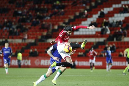 Pipa, durant el Nàstic-Córdoba