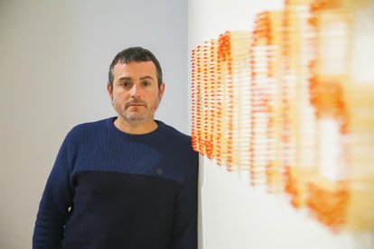 Blai Rosés, dimecres passat al Museu d'Art Modern de Tarragona.