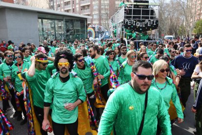 Un instante de las fiestas de Carnaval del año pasado.