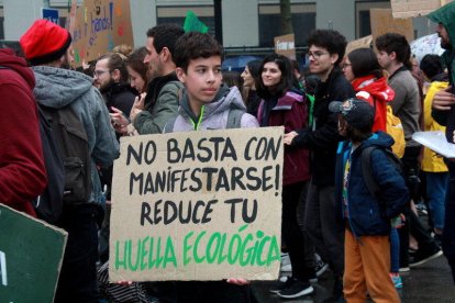 Imagen de una manifestación del movimiento Fridays for future del mayo pasado.