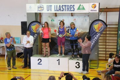 El podi femení, amb les tres millors participants