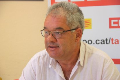 El secretario general de industria de CCOO en Cataluña, José Antonio Hernández.