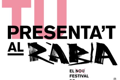 Nou cartell del festival Ràbia.