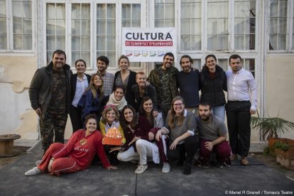 Imatge d'alguns dels membres de Tornavís Teatre.