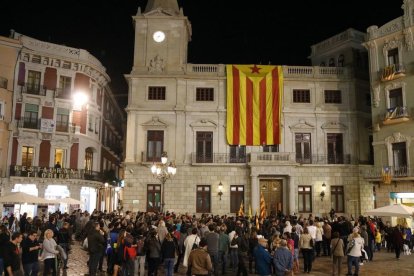 Imatge de l'Ajuntament de Reus amb l'estelada