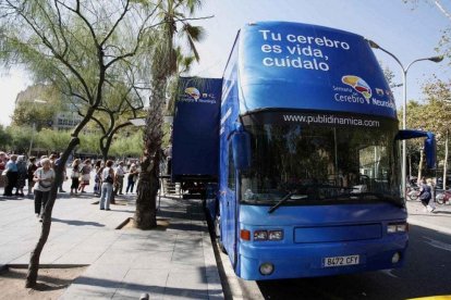 El bus informativo pondrá a disposición de todo el mundo un abanico de servicios para poder ejercitar el cerebro.