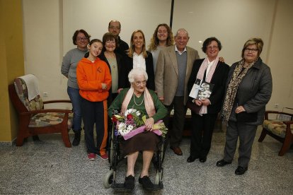 El homenaje a Ezequiela Roset se hizo el pasado lunes.