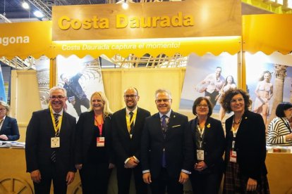 Imatge de l'estand de la Costa Daurada en una edició passada de FITUR