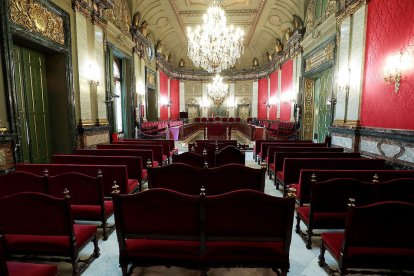 La sala del Supremo donde se harán las vistas del juicio.