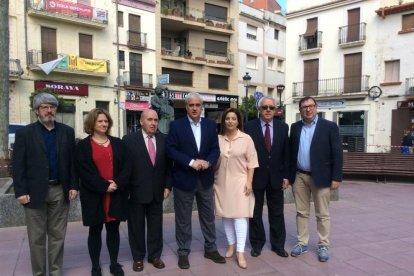 Imagen de la presentación de las listas de Convergents en el Congreso y en el Senado.