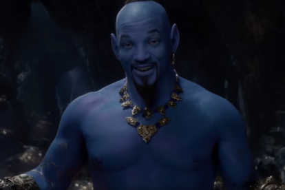 Will Smith en su primera aparición como Genio.