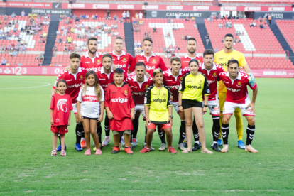 Imatge de l'equip titular en el XI Trofeu Ciutat de Tarragona.