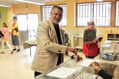 Pau Ricomà en el Colegio Cèsar August.