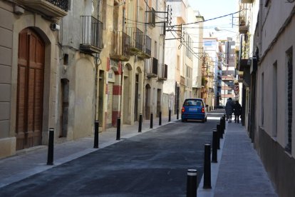 Imagen de la remodelada calle de Victòria de Reus.