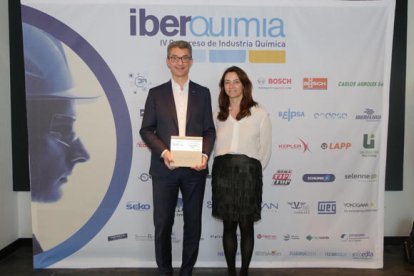 Navarro recibió el premio ayer jueves en un acto celebrado en el Hotel Ilunion Atrium de Madrid.