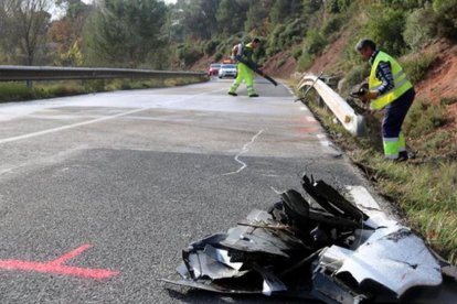 Imagen de archivo de un accidente