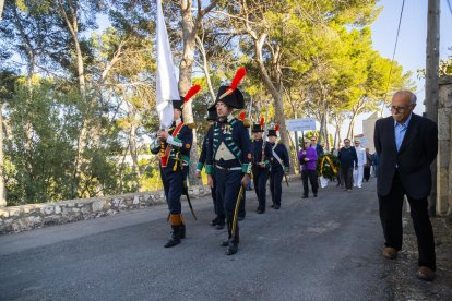 L'acte d'homenatge als defensors del Fortí de l'Oliva es va fer ahir a la tarda.