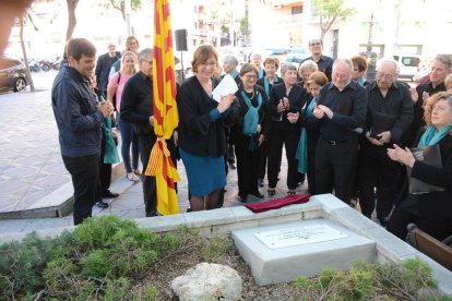 Acte de la descoberta de la placa dedicada