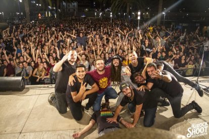 Imagen de un concierto del grupo Auxili.