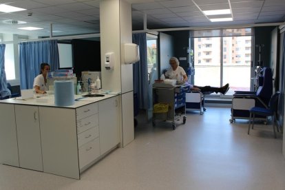 Imatge de la Sala Polivalent de l'Hospital de dia del Joan XXIII.