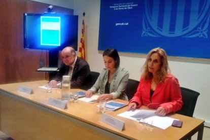 Presentació de la taula de treball per abordar el tràfic d'èssers humans.