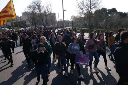 Muchos estudiantes han secundado la huelga.